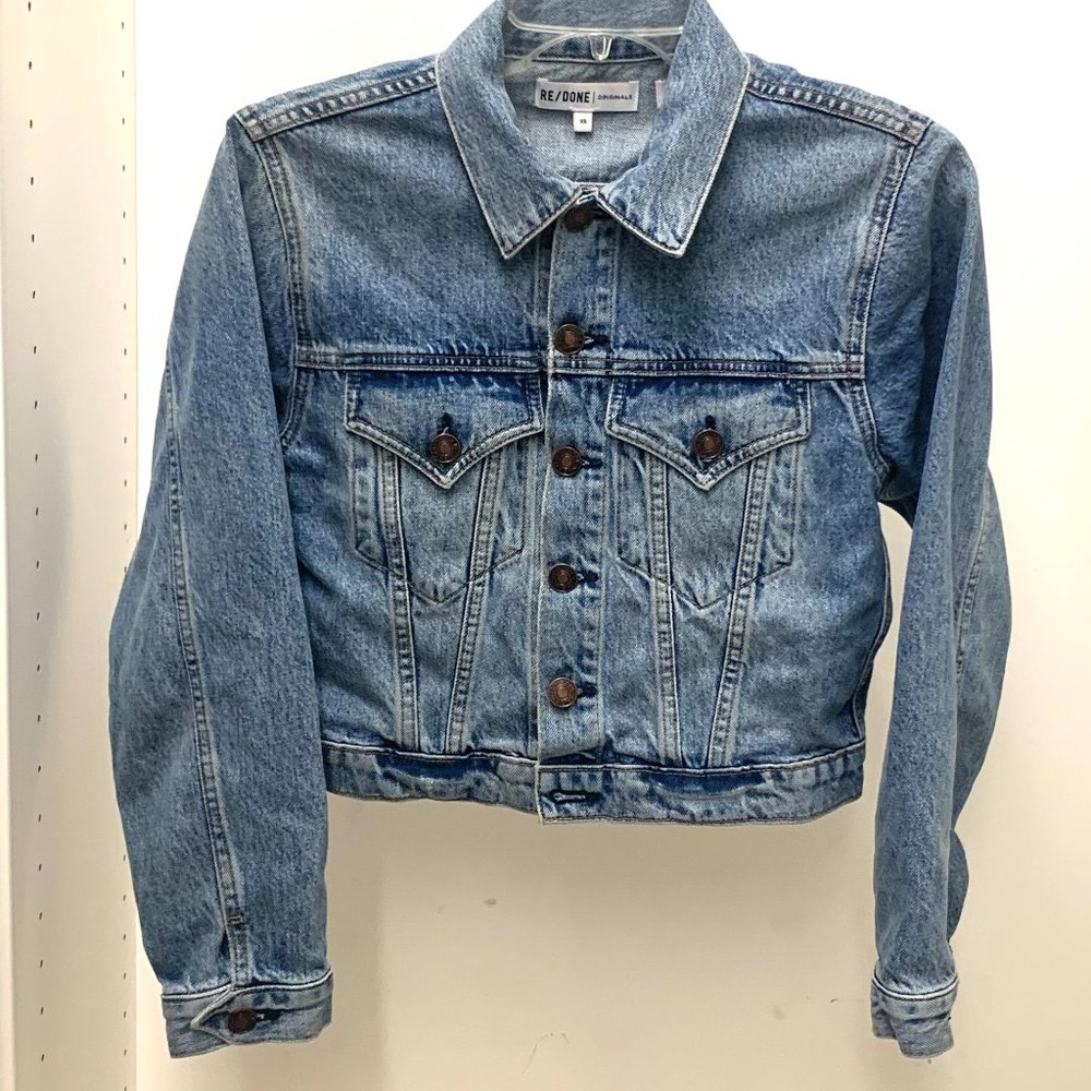 Re/Done Originals 90's Trucker Denim  Jacket